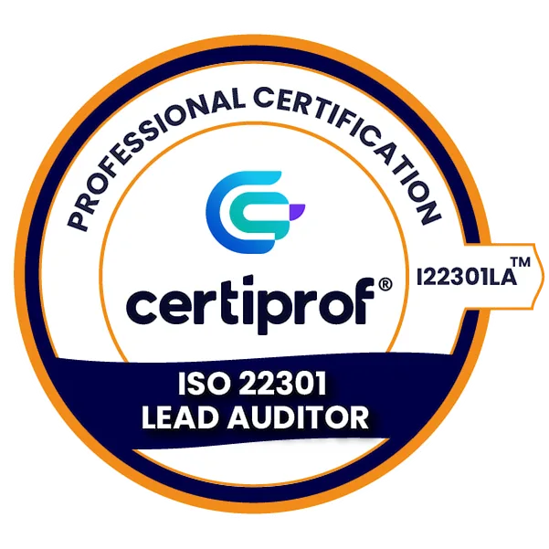 Certified ISO 22301 Lead Auditor